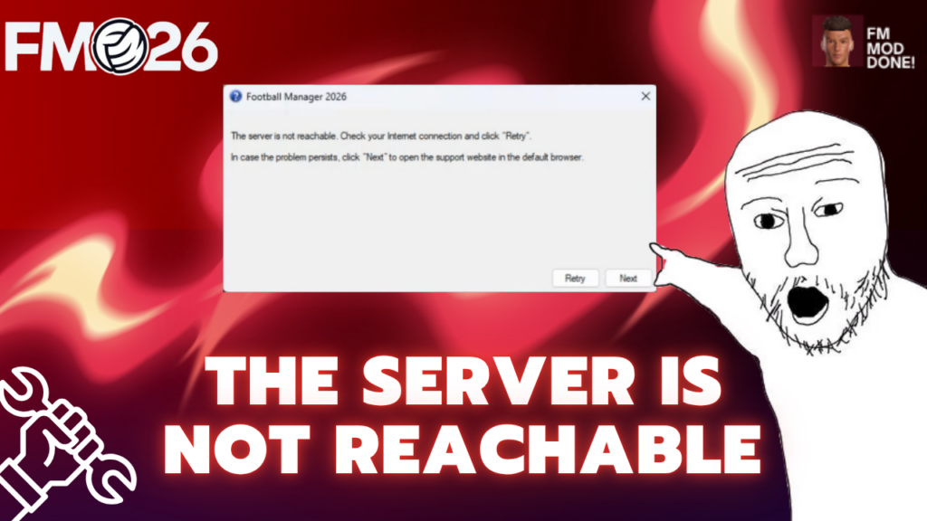 แก้ปัญหา เข้าเกมไม่ได้ ขึ้น The Server Is Not Reachable