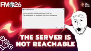 แก้ปัญหา เข้าเกมไม่ได้ ขึ้น The Server Is Not Reachable
