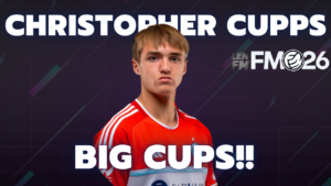 Christopher Cupps กองหลัง ดาวรุ่ง FM26