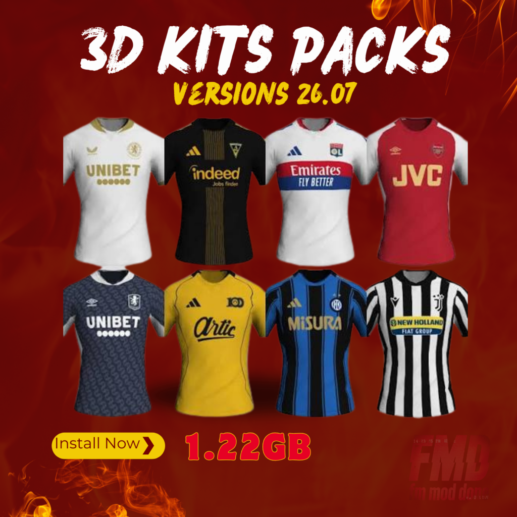 วิธีลง 3D Kits FM26